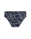 Maillot de bain slip garçon gris Collection Urban Attitude