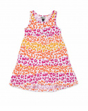 Robe fille en maille blanche Collection Sunday Brunch