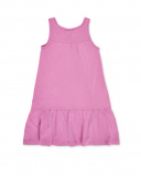 Robe fille en maille rose Collection California Chill Robe fille en maille rose Collection California Chill