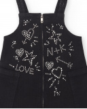 Robe en jean noire fille Collection Ultimate City Chic