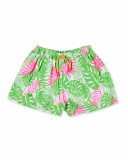 Short fille en maille vert Collection Neon Jungle Short fille en maille vert Collection Neon Jungle