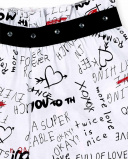 Short fille en maille blanc Collection Ultimate City Chic