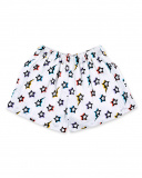 Short fille en maille blanc Collection Summer Vibes Short fille en maille blanc Collection Summer Vibes