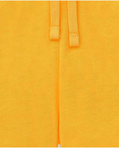 Short en maille jaune fille Collection Basics Girl Short en maille jaune fille Collection Basics Girl