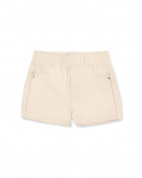 Short droit fille en maille beige Collection Basics Girl Short droit fille en maille beige Collection Basics Girl