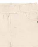 Short droit fille en maille beige Collection Basics Girl Short droit fille en maille beige Collection Basics Girl