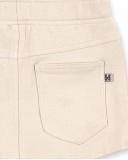 Short droit fille en maille beige Collection Basics Girl Short droit fille en maille beige Collection Basics Girl