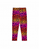Legging tricoté fuchsia fille Collection Sunday Brunch