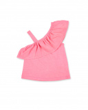 Top en maille rose fille Collection Neon Jungle Top en maille rose fille Collection Neon Jungle