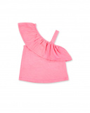 Top en maille rose fille Collection Neon Jungle Top en maille rose fille Collection Neon Jungle