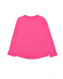 T-shirt fille fuchsia en maille Collection Sunday Brunch T-shirt fille fuchsia en maille Collection Sunday Brunch