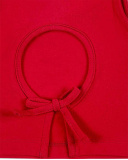 T-shirt fille en maille rouge Collection Ultimate City Chic