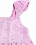 Top en maille rose fille Collection Carnet De Voyage Top en maille rose fille Collection Carnet De Voyage