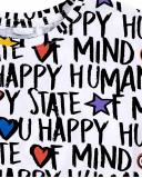 T-shirt court en maille blanc fille Collection Summer Vibes