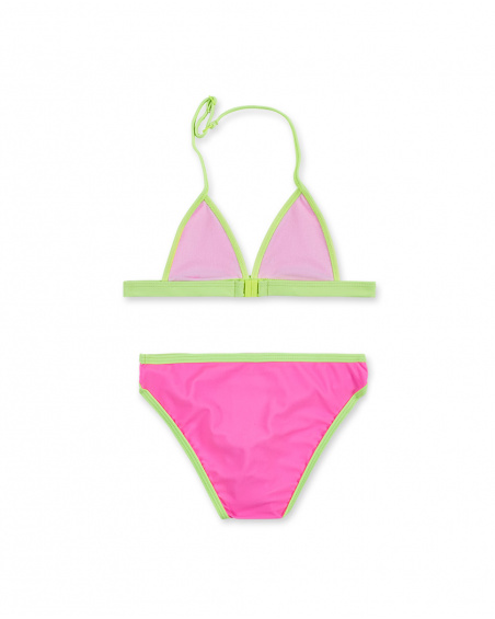 Bikini fille vert fuchsia Collection Neon Jungle