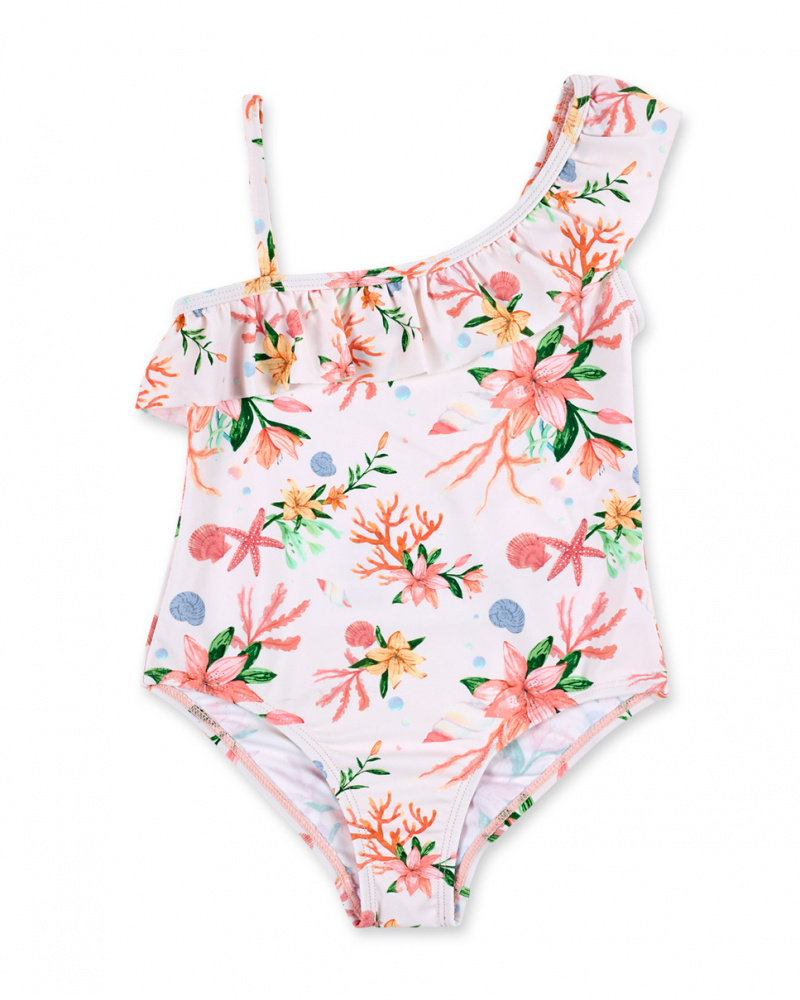 Maillot de bain fille beige Collection Island Life