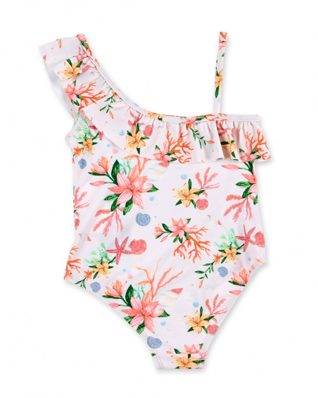 Maillot de bain fille beige Collection Island Life