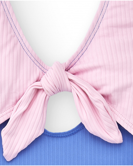 Maillot de bain fille rose bleu Collection Carnet De Voyage Maillot de bain fille rose bleu Collection Carnet De Voyage