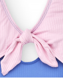 Maillot de bain fille rose bleu Collection Carnet De Voyage Maillot de bain fille rose bleu Collection Carnet De Voyage