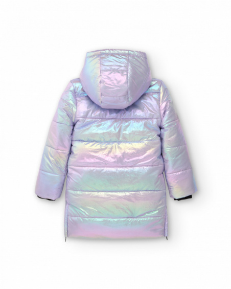 Manteau matelassé à capuche fille collection Crazy Feelings