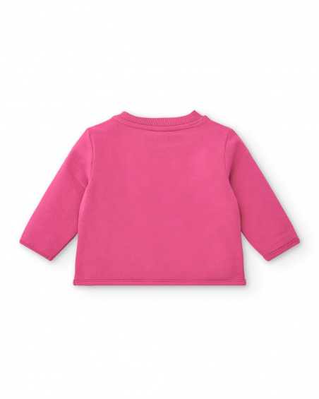 Tenue fille fuchsia avec détails brillants collection Glitter