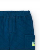 Pantalon matelassé bleu marine pour garçon de la collection Pantalon matelassé bleu marine pour garçon de la collection