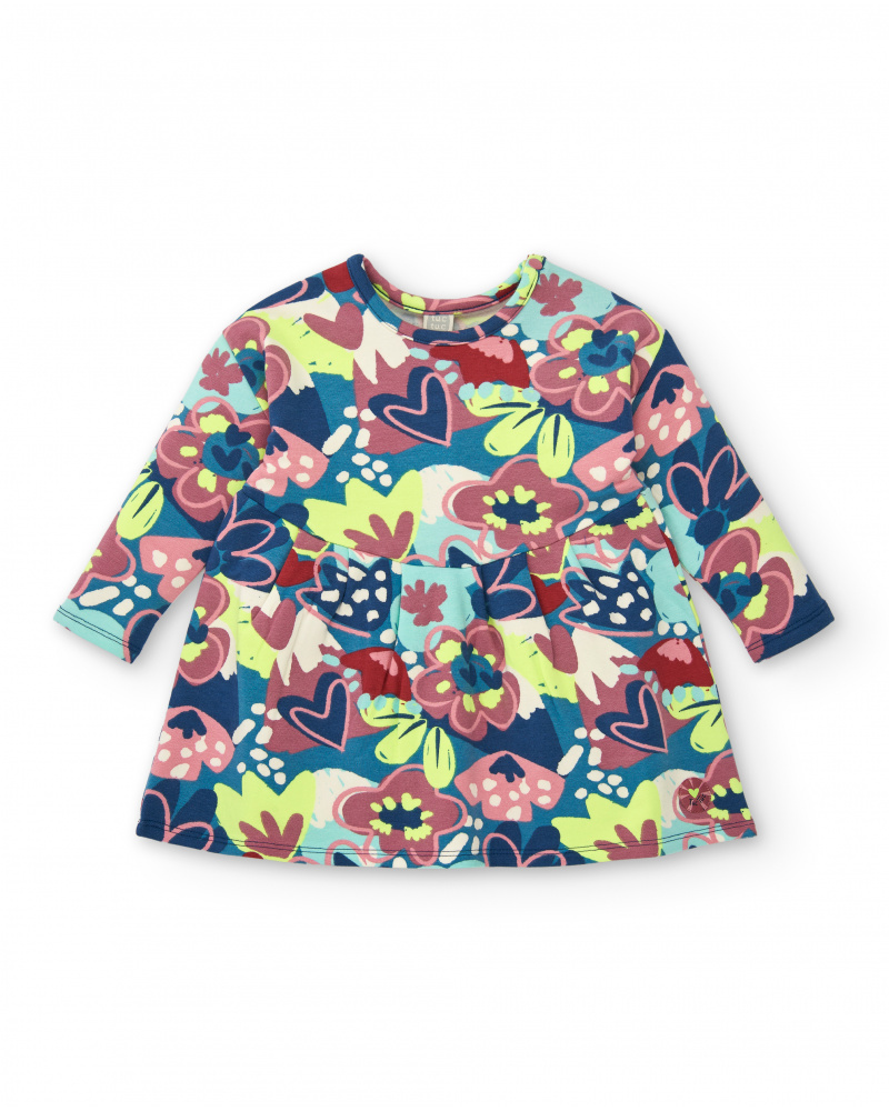 Robe fille multicolore hotsell