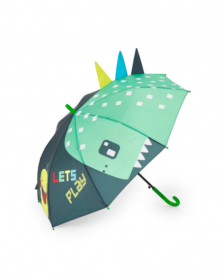 Parapluie pour enfants avec motif dinosaure collection Cyber Dino