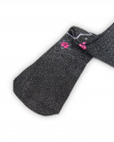 Lot de 2 collants tricotés fille noirs avec détails brillants Lot de 2 collants tricotés fille noirs avec détails brillants