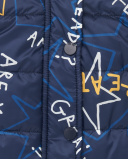 Gilet technique garçon bleu marine à imprimé graphique Amazing Gilet technique garçon bleu marine à imprimé graphique Amazing