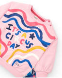 Ensemble sweat et legging rose fille imprimé graphique Amazing Ensemble sweat et legging rose fille imprimé graphique Amazing