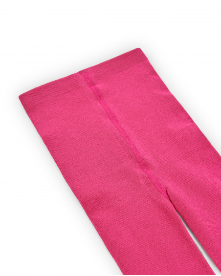 Justaucorps fille fuchsia motif étoiles Amazing collection