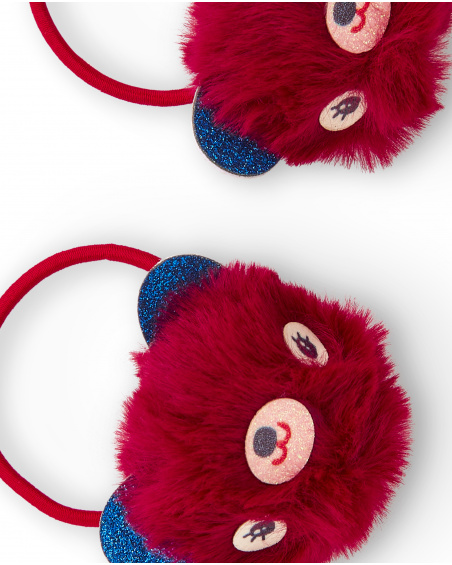 Chouchous à cheveux design ours pour fille collection Big Brains
