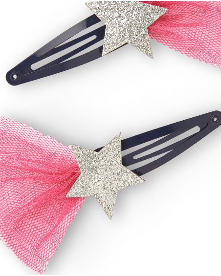 Clips avec étoile brillante et tulle pour fille Collection