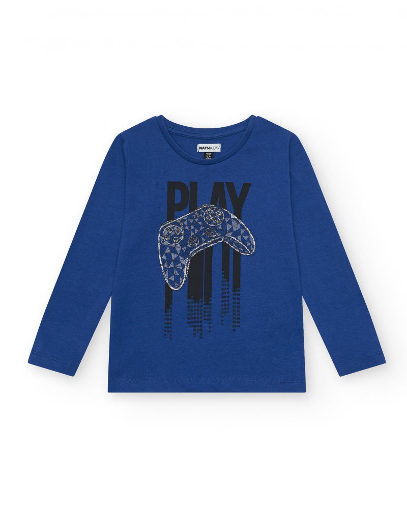 T-shirt manches longues garçon de la collection Intergalactic