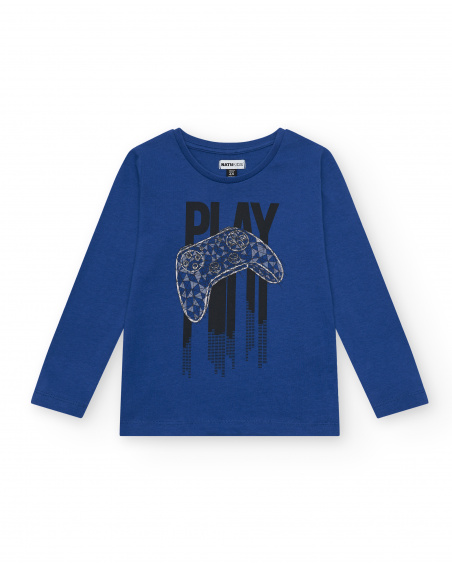 T-shirt manches longues garçon de la collection Intergalactic
