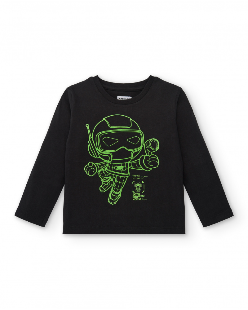 T-shirt à manches longues pour garçon collection Intergalactic