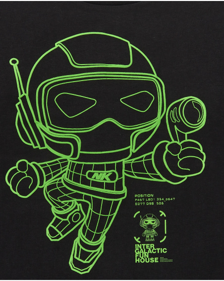 T-shirt à manches longues pour garçon collection Intergalactic