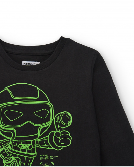 T-shirt à manches longues pour garçon collection Intergalactic