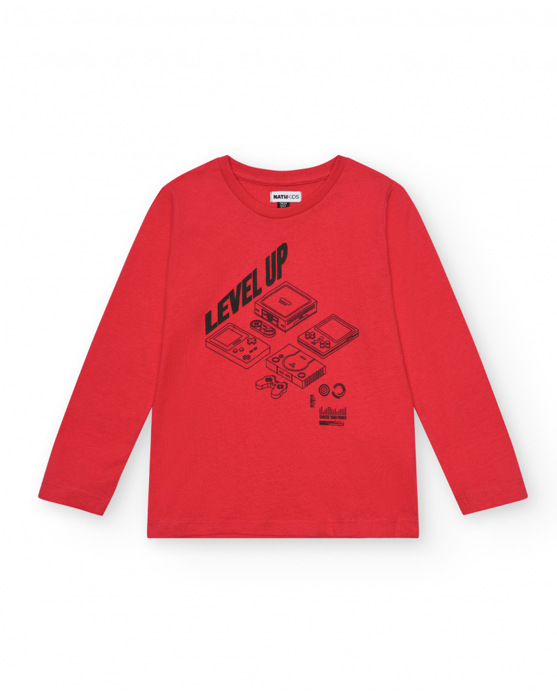 T-shirt à manches longues pour garçon de la collection