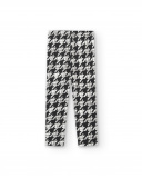 Legging fille imprimé pied-de-poule collection Rock N Love