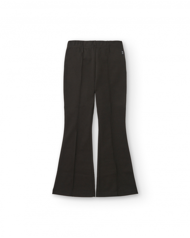 Pantalón acampanado negro para niña colección Rock N Love