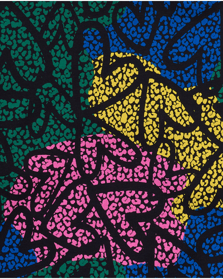 Sudadera estampada multicolor para niña colección Living in Colours