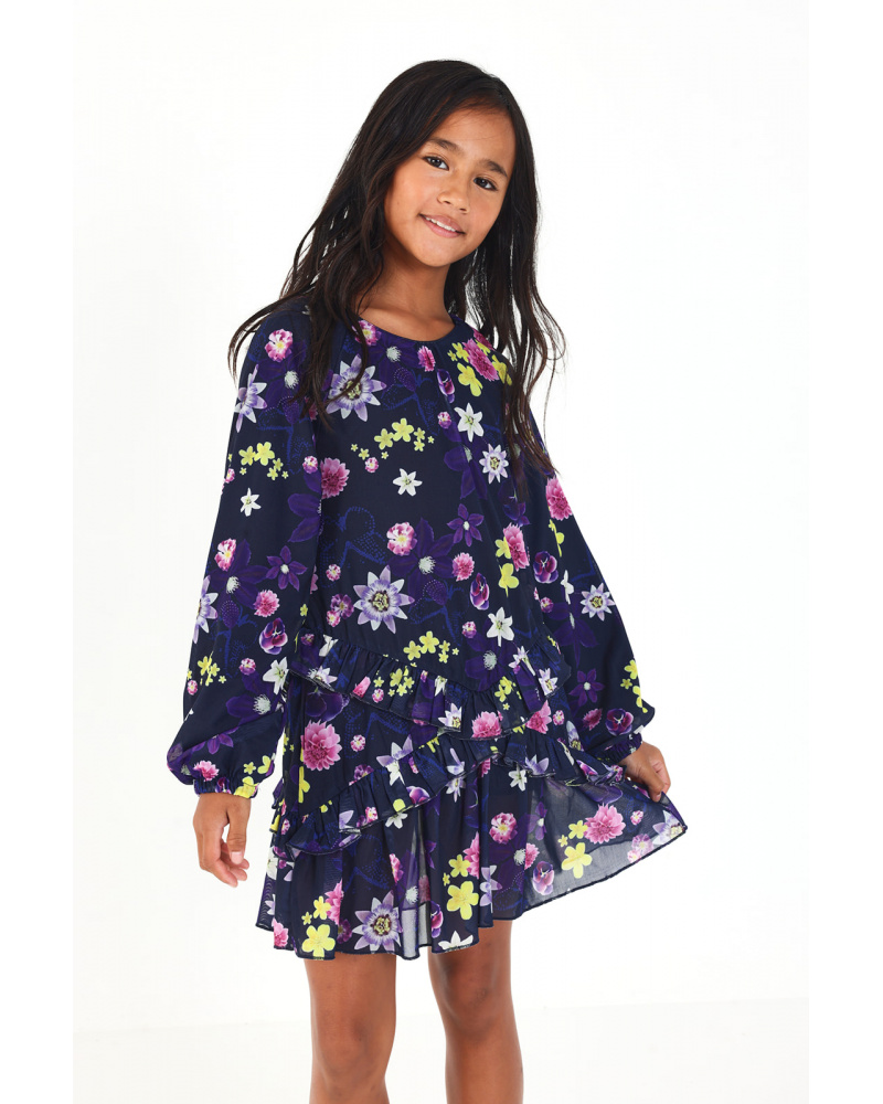 Robe fleuri fille new arrivals