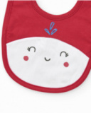 Pack de dos baberos marinos para niño, uno blanco con medusa y