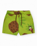 Bermuda avec noix de coco pour garçon avec taille ajustable Bermuda avec noix de coco pour garçon avec taille ajustable