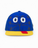 Casquette bleue pour garçon avec visage d’animal et fermeture ajustable