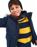 Pull rayé aux couleurs vibrantes pour garçon de la collection Weekend Wanderers | tuc tuc