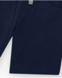 Bermudas pour garçon en bleu marine avec taille ajustable et poches