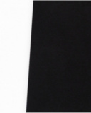 Legging corto para niña en negro con cintura elástica